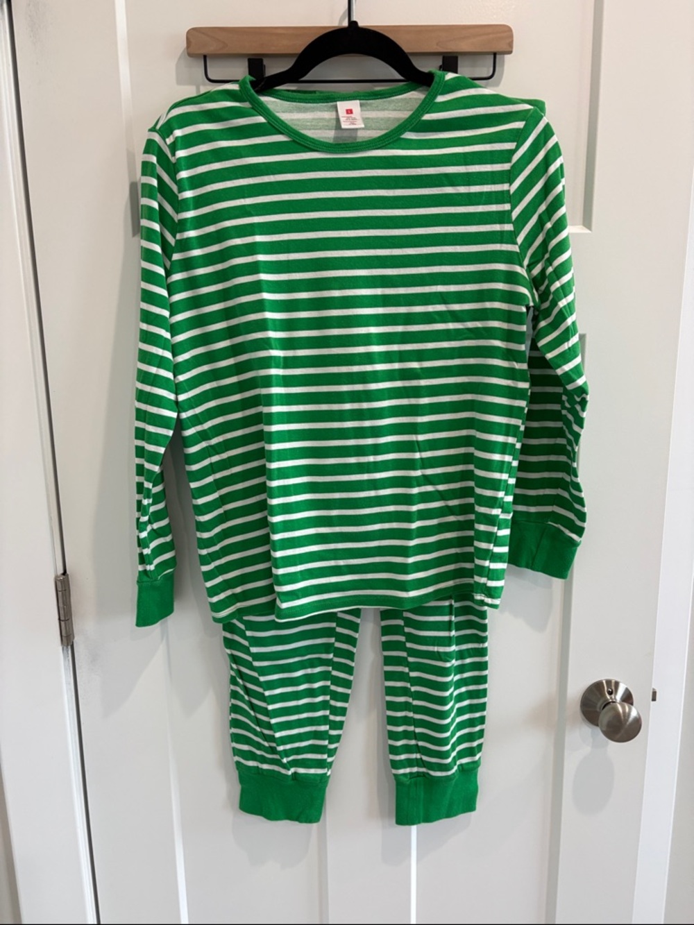 Target Green & White Striped Women’s Long-Sleeve Pajama sets- 2 sets